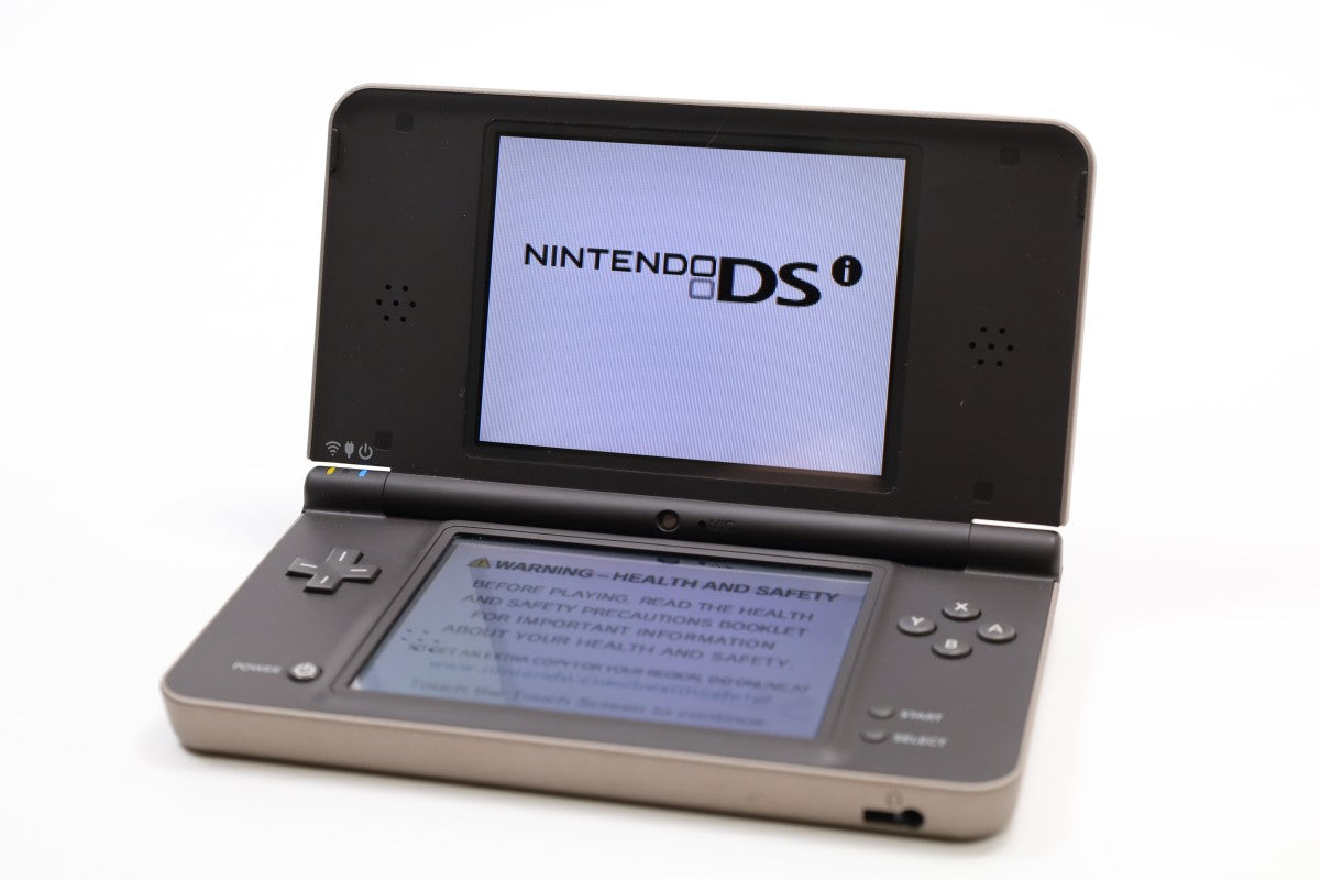 Bronze Nintendo DSi XL DSi XL handheld gaming console featuring bronze finish dual large screens touchscreen controls built-in stylus SD card support portable Nintendo gaming and classic Nintendo DSi XL hardware collectible retro gaming appeal
