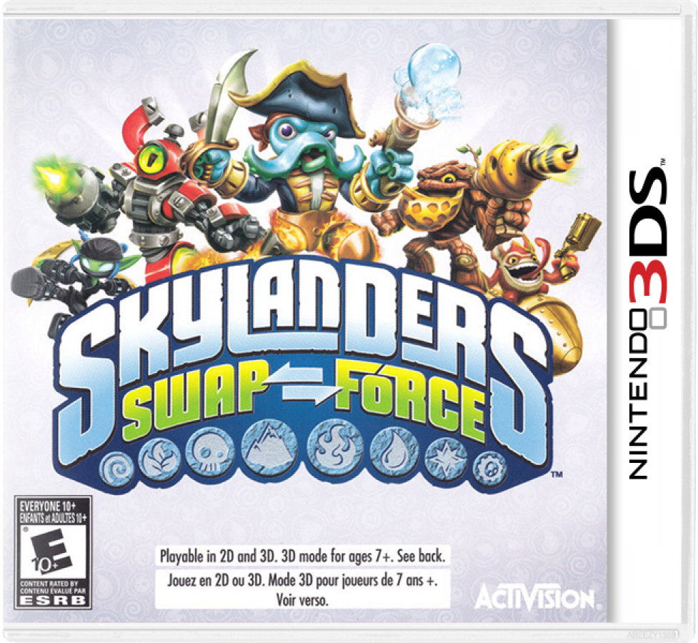 Skylanders Swap Force cover art for Nintendo 3DS (3DS) video game