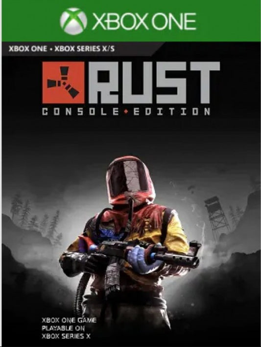 Rust [Console Edition] cover art for Xbox Series X (XSX) survival action video game