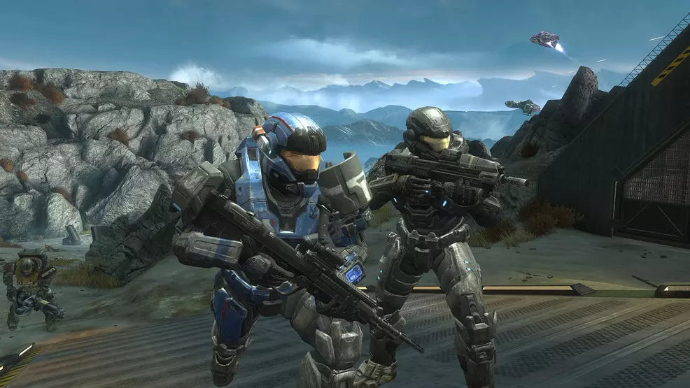 Halo: Reach for Xbox 360 sci fi first person shooter Bungie campaign multiplayer firefight mode Spartans Covenant action shooter gameplay