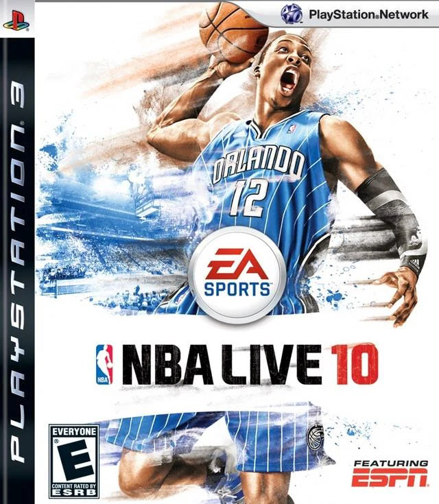 NBA Live 10 cover art for PlayStation 3 (PS3) video game