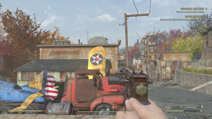 Fallout 76 gameplay for PlayStation 4 video game.