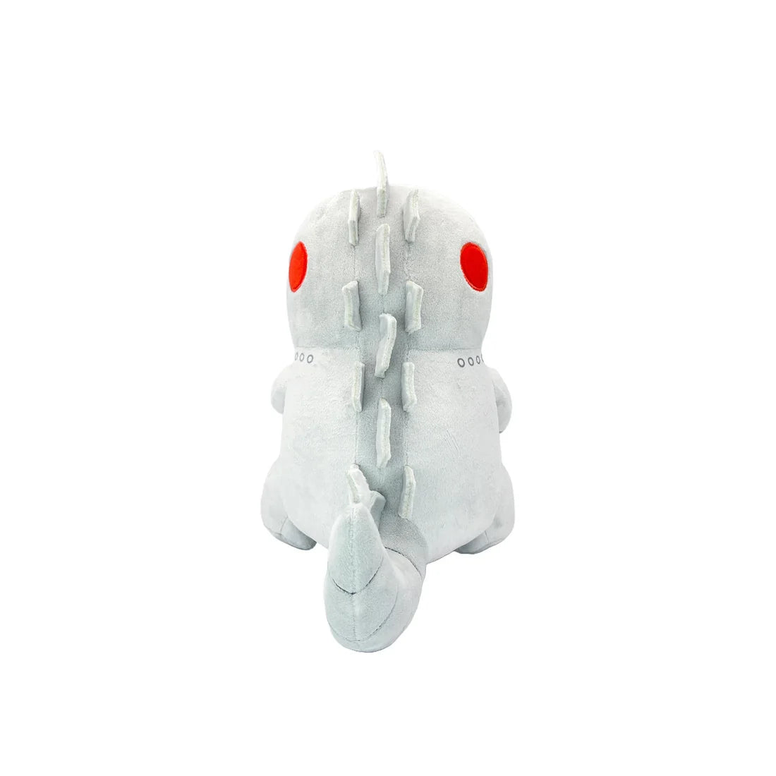MechaGodzilla 10 inch plush collectible featuring the iconic robotic kaiju character soft stuffed construction metallic inspired detailing mechanical design oversized 10 inch size cuddly plush styling and collectible monster appeal back