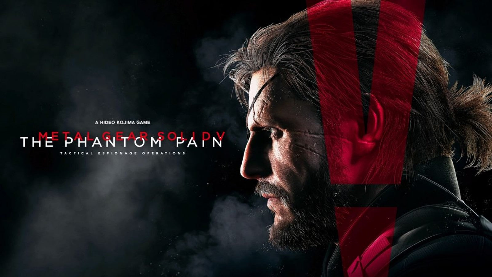 Metal Gear Solid V: The Phantom Pain [Day One] – PlayStation 4 (PS4) video game title screen, action stealth game