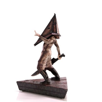 Red Pyramid Thing 18" Premium Resin Statue – Figure, side of statue 