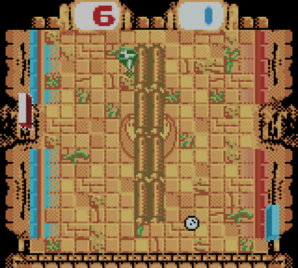 Pong The Next Level gameplay for Game Boy Color GBC video game