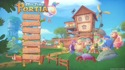 My Time at Portia titlepage for Nintendo Switch NS video game