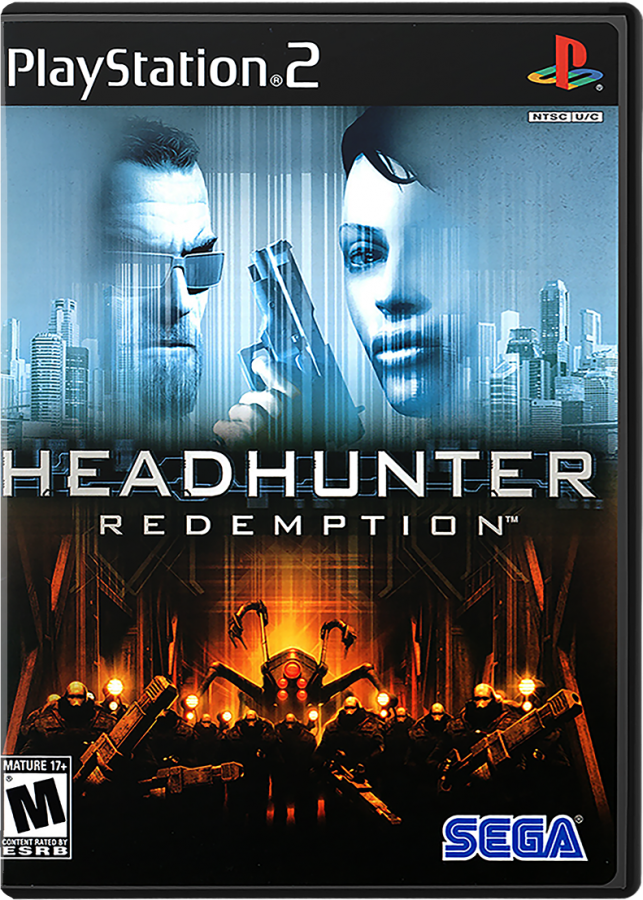 Headhunter: Redemption cover art for Playstation 2 video game