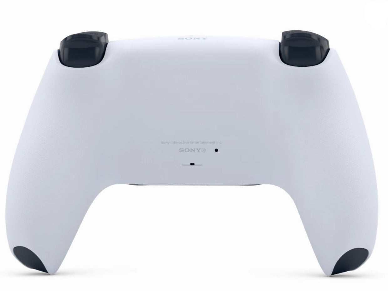PlayStation 5 DualSense Wireless Controller new official white accessory immersive gaming haptic feedback adaptive triggers  back of controller