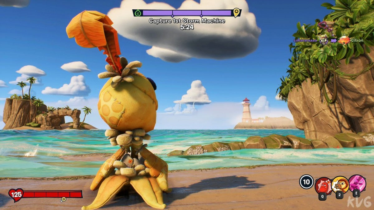 Plants vs. Zombies: Battle for Neighborville PS4 third-person shooter video game gameplay