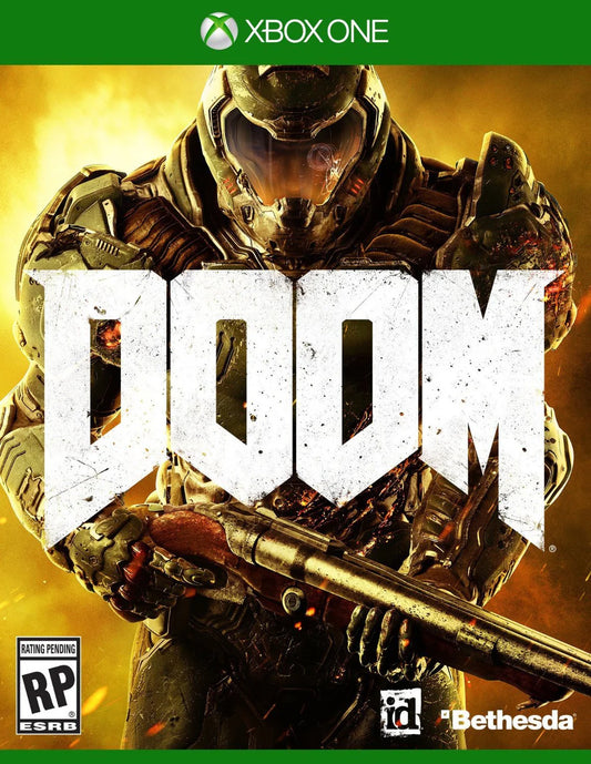 Doom cover art for Xbox One (XONE) video game