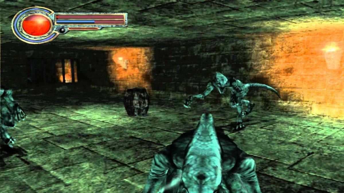 King's Field: Ancient City for PlayStation 2 first person action RPG featuring dark fantasy exploration dungeon crawling combat and immersive story driven adventure gameplay 