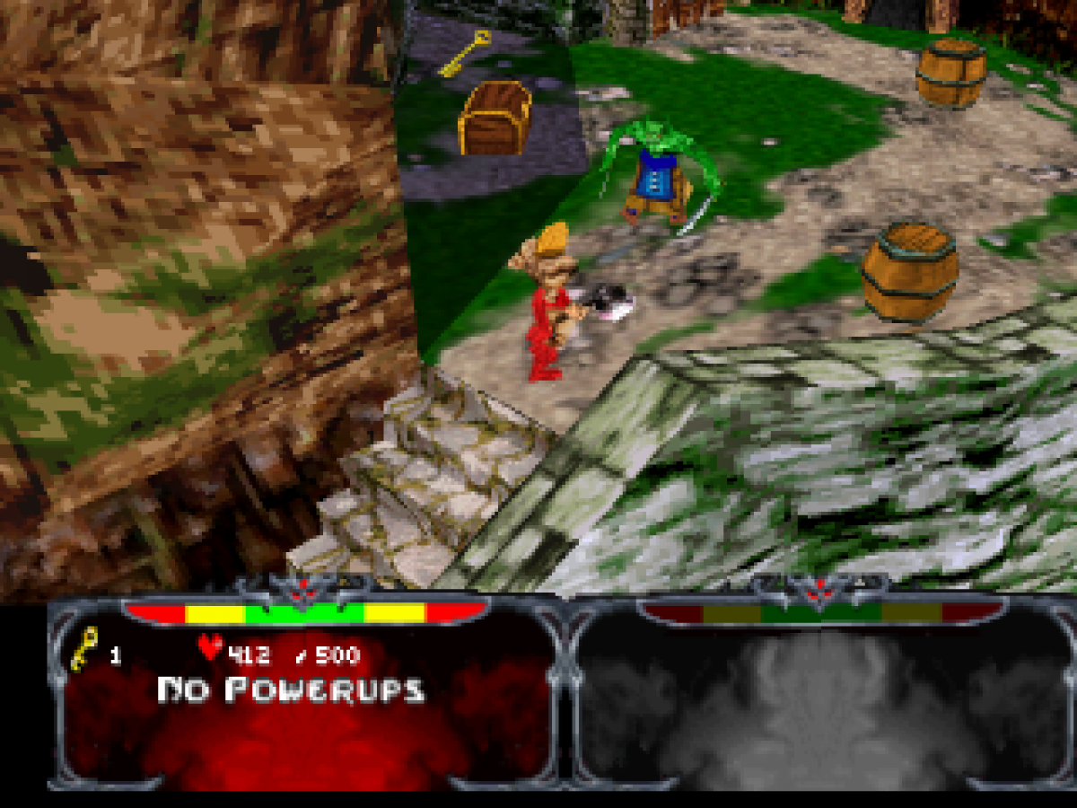 Gauntlet Legends gameplay for Playstation 1 (PS) video game