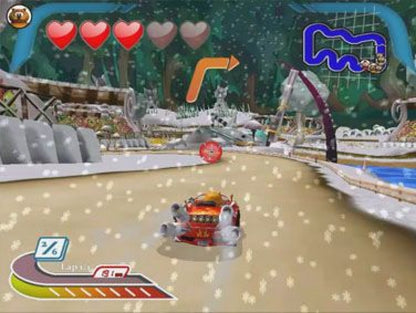 Heathcliff: The Fast and The Furriest – Nintendo Wii (Wii) kart racing action gameplay for video game