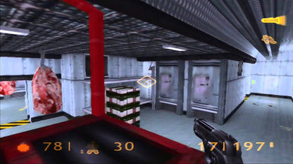 Half-Life for PlayStation 2 first person shooter video game featuring immersive sci-fi storytelling intelligent enemy AI physics based gameplay and the complete Valve classic experience adapted for console gameplay