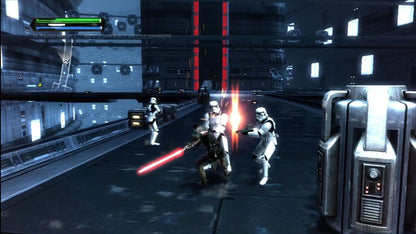 Star Wars: The Force Unleashed gameplay for Xbox 360 (X360) action-adventure sci-fi video game