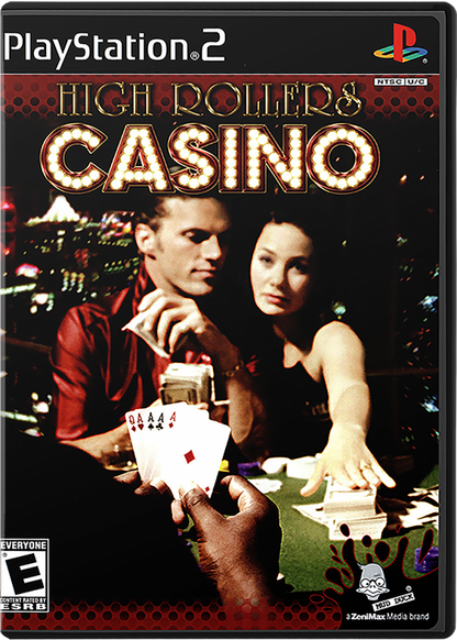 High Rollers Casino cover art for Playstation 2 video game