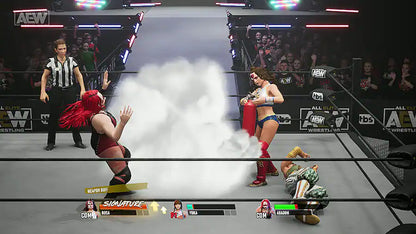 AEW: Fight Forever gameplay for Xbox One (XONE) wrestling sports video game