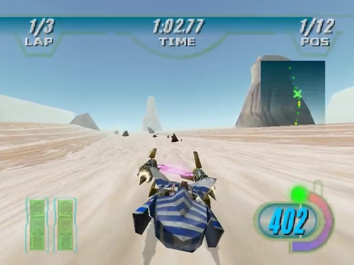 Star Wars Episode I Racer gameplay for Nintendo 64 N64 video game
