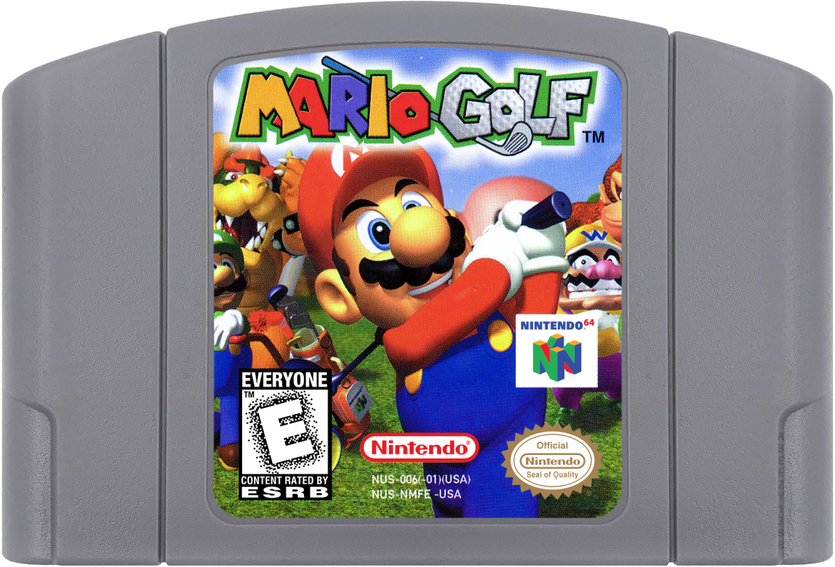 Mario Golf cartridge for Nintendo 64 (N64) video game