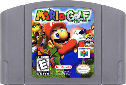 Mario Golf cartridge for Nintendo 64 (N64) video game