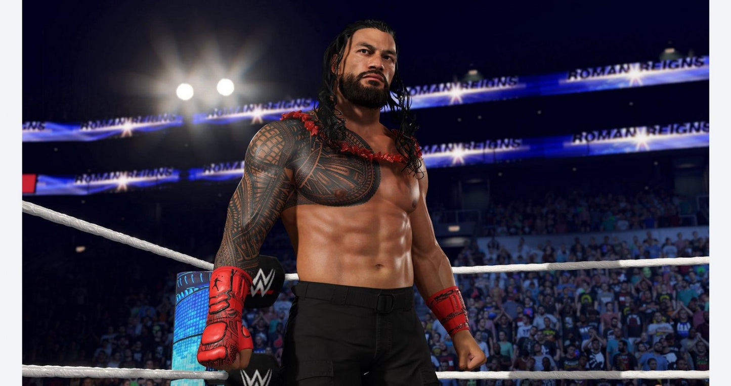 WWE 2K25 gameplay for PlayStation 5 (PS5) wrestling sports video game