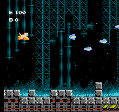 Air Fortress gameplay image for Nintendo Entertainment System (NES) retro video game 