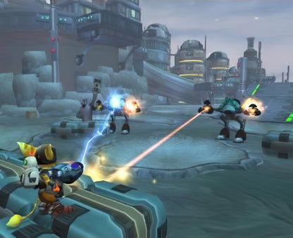 Ratchet & Clank: Up Your Arsenal – PlayStation 2 (PS2) video game gameplay, 3D action platformer.