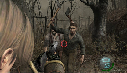 Resident Evil 4 Nintendo Wii for retro video game enthusiasts featuring survival horror gameplay over the shoulder action intense combat terrifying enemies immersive storyline motion controls resource management and collectible gaming appeal gameplay 