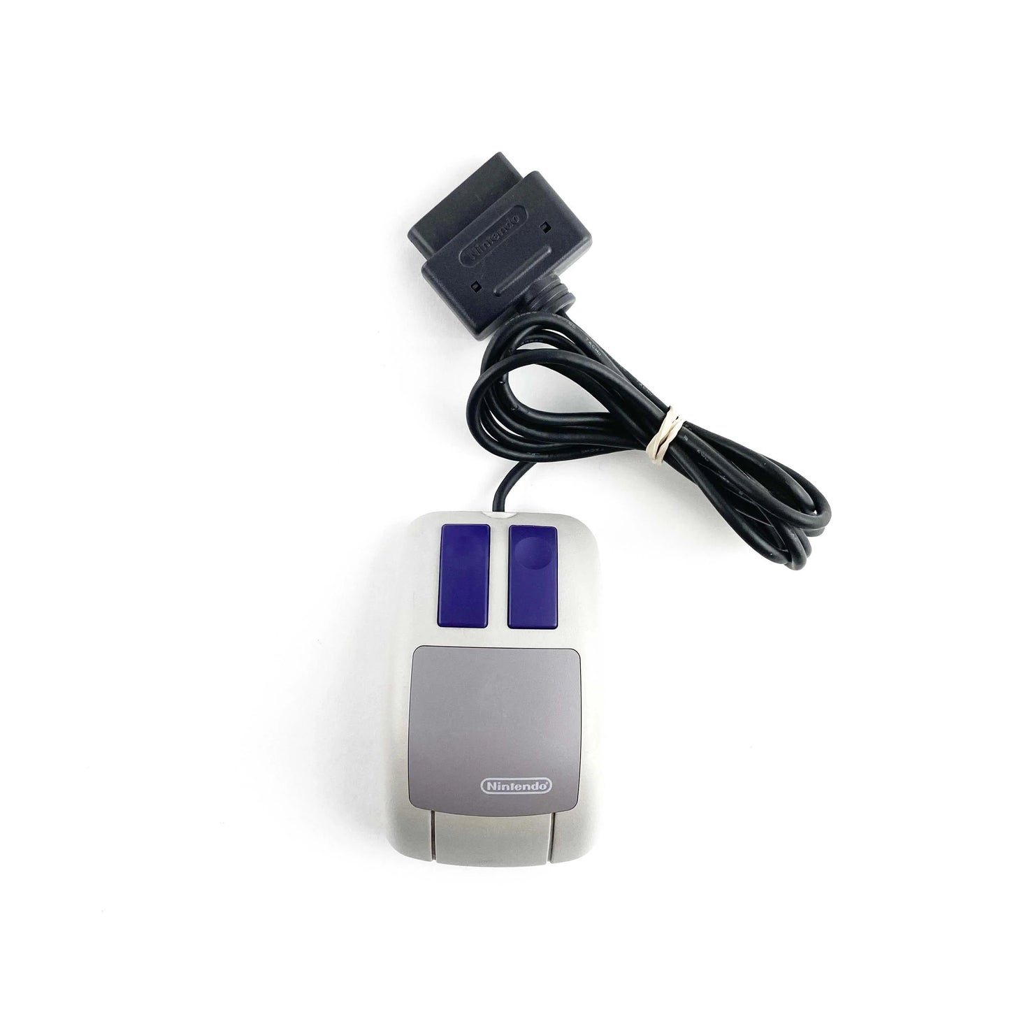 Super Nintendo Mouse wired SNES accessory pointing device featuring ergonomic design precision cursor control and enhanced classic Super Nintendo gameplay experience
