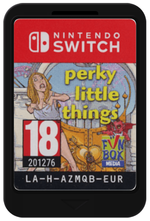 Perky Little Things Import cartridge for Nintendo Switch adults only game