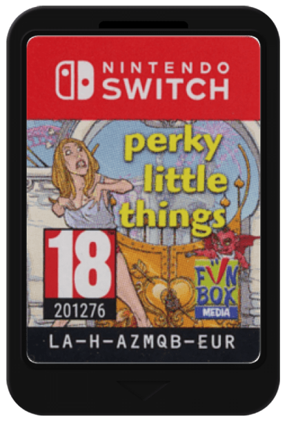 Perky Little Things Import cartridge for Nintendo Switch adults only game
