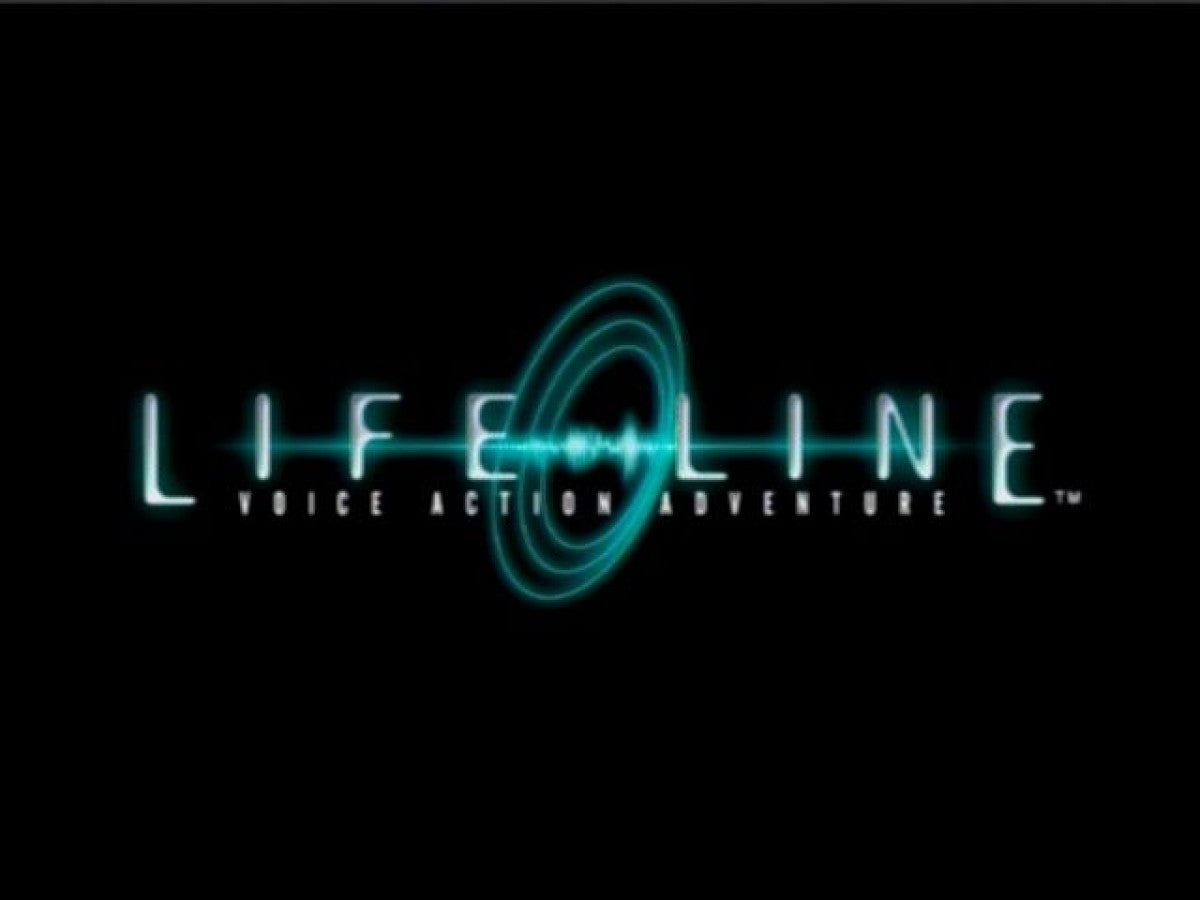 LifeLine PlayStation 2 PS2 retro video game survival horror title screen (2004)