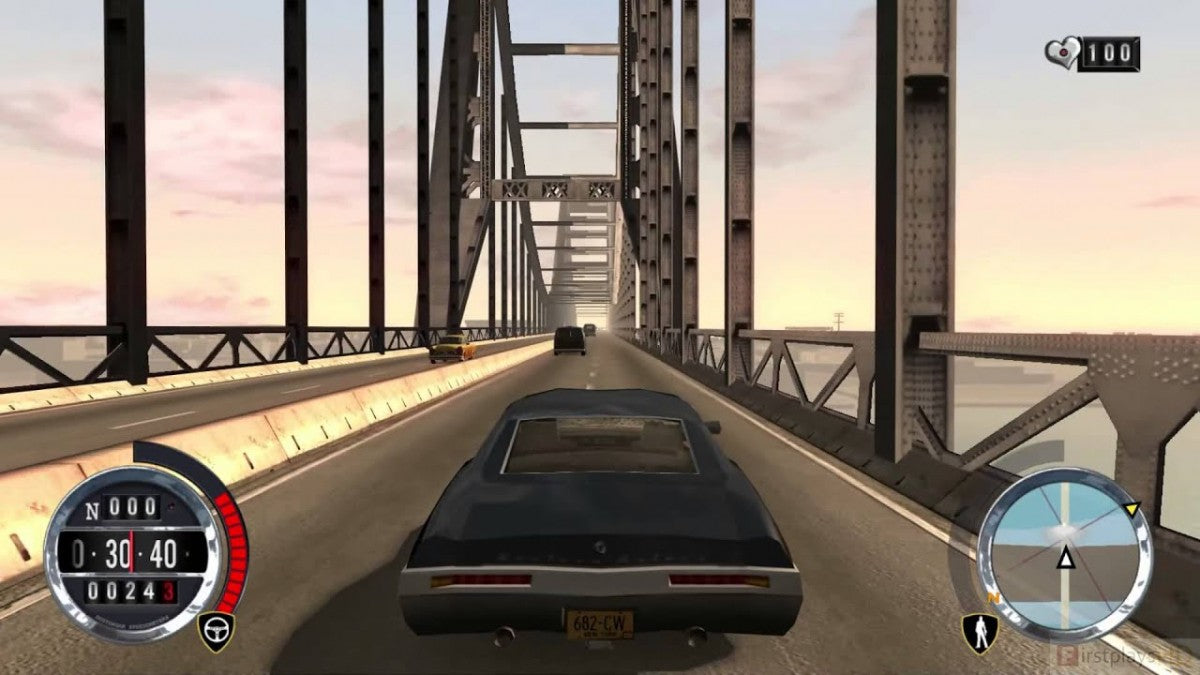 Driver Parallel Lines Xbox for action driving video game fans featuring open world city exploration cinematic crime storyline high speed car chases vehicle customization intense missions third person shooting 1970s and 2000s New York setting collectible gaming appeal gameplay