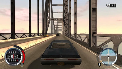Driver Parallel Lines Xbox for action driving video game fans featuring open world city exploration cinematic crime storyline high speed car chases vehicle customization intense missions third person shooting 1970s and 2000s New York setting collectible gaming appeal gameplay