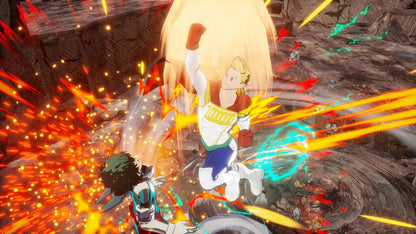 My Hero One's Justice 2 Xbox One XONE for anime fighting video game fans featuring My Hero Academia characters Deku Bakugo Shoto Todoroki All Might powerful Quirks 3D arena combat special attacks team battles story mode and fast paced superhero action collectible gaming appeal gameplay