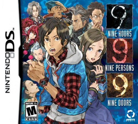 999: 9 Hours, 9 Persons, 9 Doors cover art for Nintendo DS (DS) video game