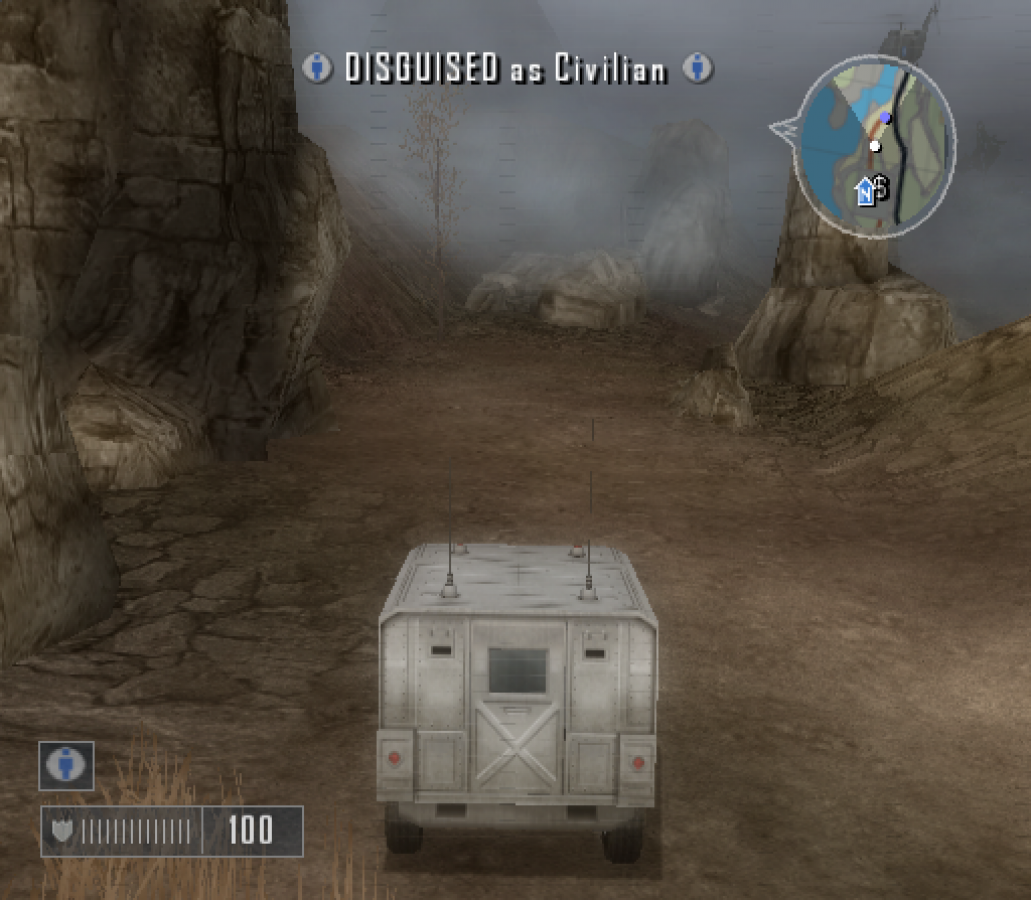 Mercenaries: Playground of Destruction PlayStation 2 gameplay featuring explosive open-world combat with soldiers, vehicles, and destructible environments.