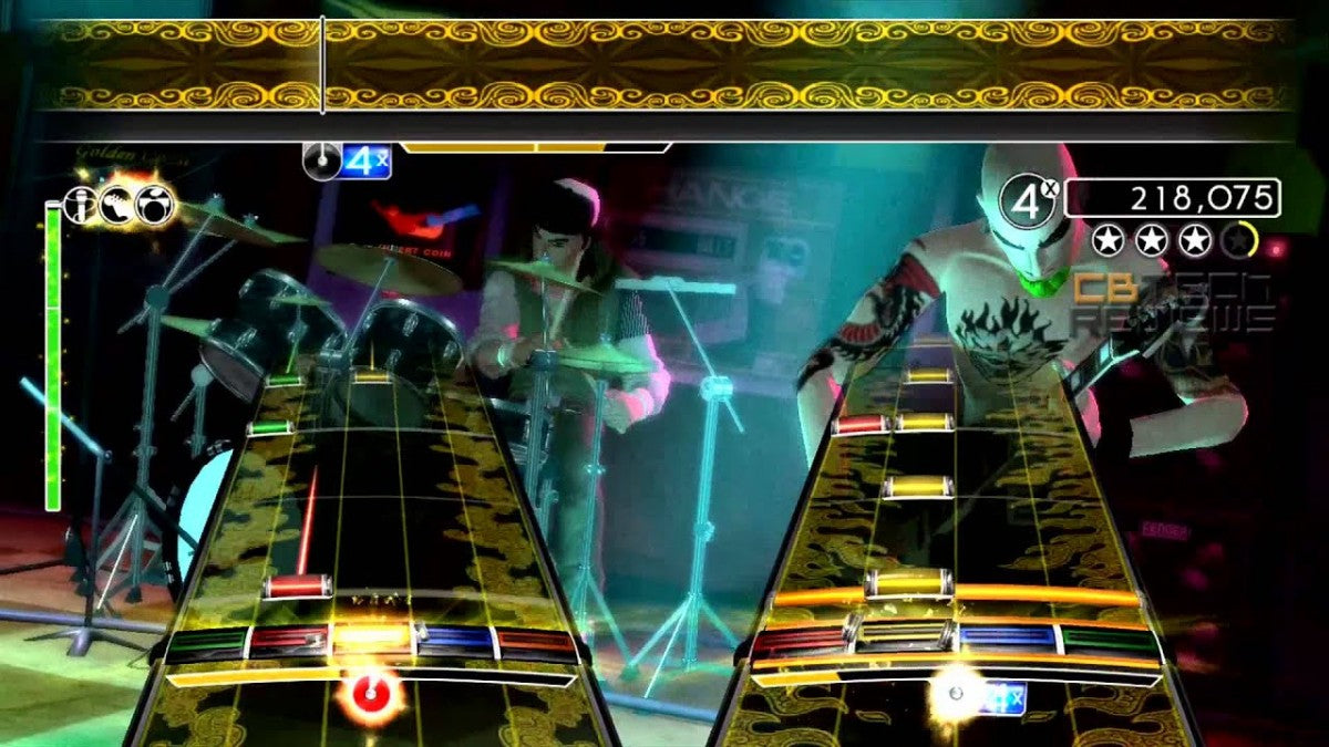 Rock Band gameplay for PlayStation 3 (PS3) video game