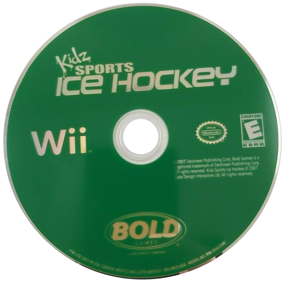 Kidz Sports: Ice Hockey – Nintendo Wii (Wii) arcade ice hockey sports video game disc