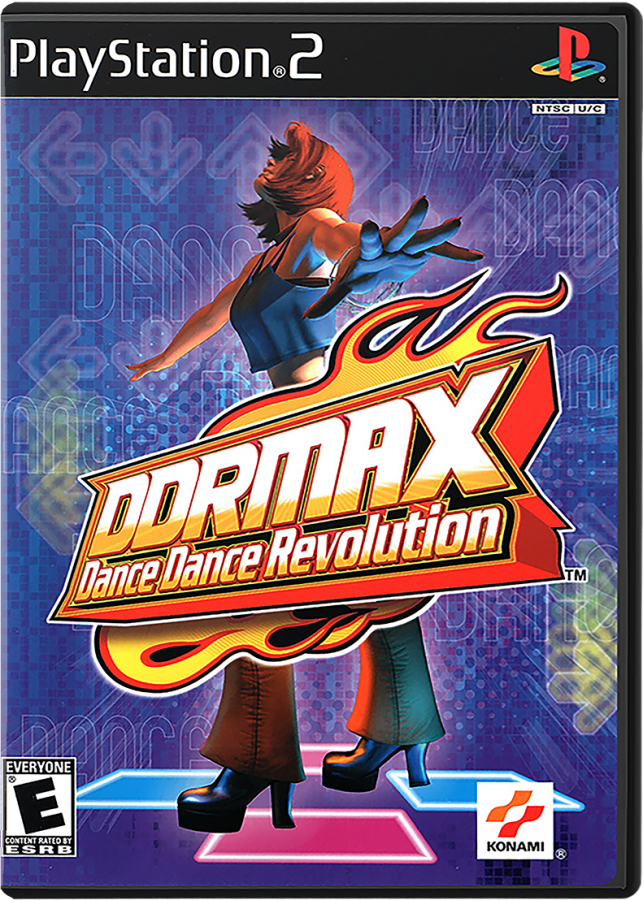 DDRMAX: Dance Dance Revolution cover art for PlayStation 2 (PS2) video game