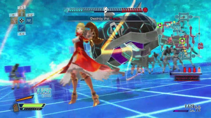 Fate/EXTELLA The Umbral Star Noble Phantasm Edition CIB PlayStation Vita video game, action RPG, musou-style combat, Fate series collector’s edition, handheld console title gameplay screenshot