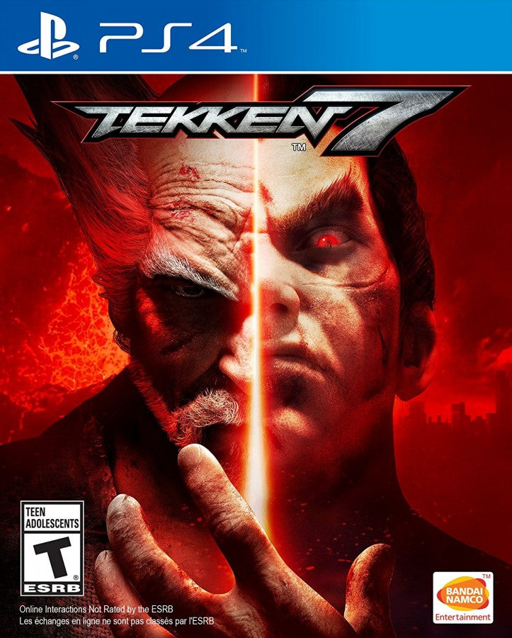 Tekken 7 – PlayStation 4 (PS4) video game cover image, fighting game