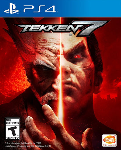Tekken 7 – PlayStation 4 (PS4) video game cover image, fighting game