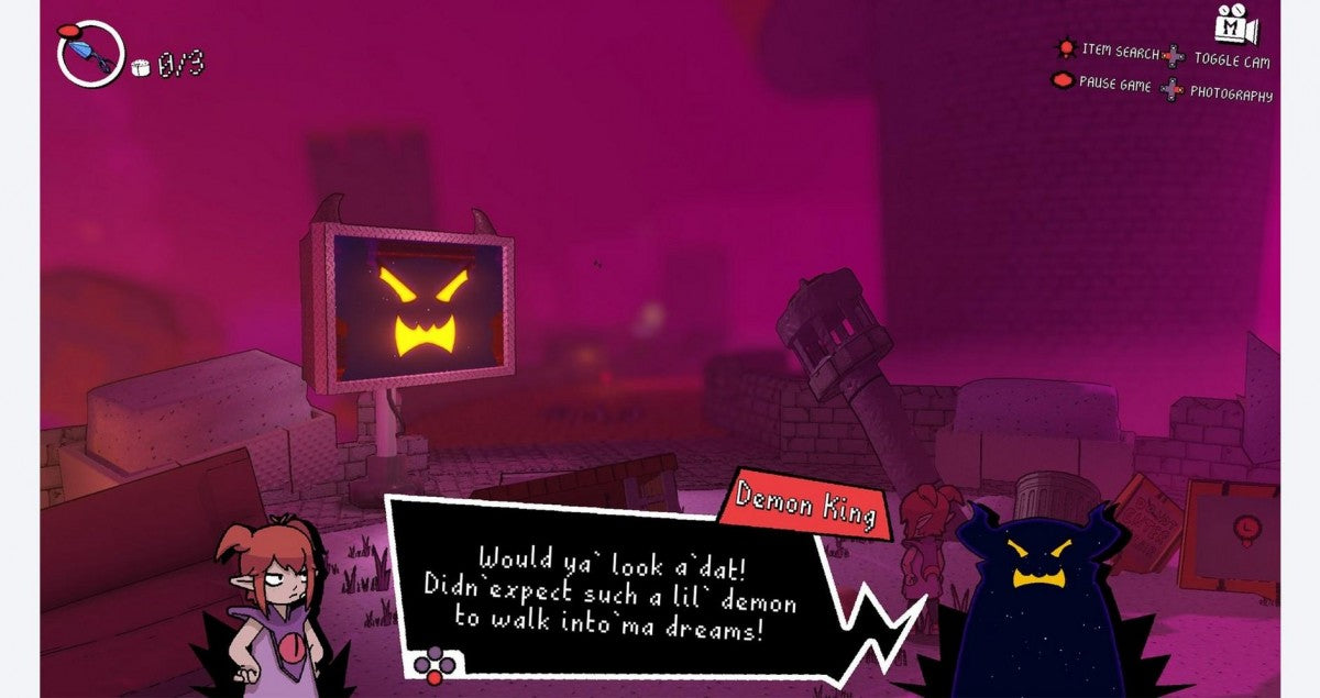 Demon Turf gameplay for Xbox Series X (XSX) 3D platformer action-adventure video game