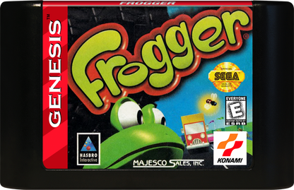 Frogger cartridge for Sega Genesis (GEN) video game