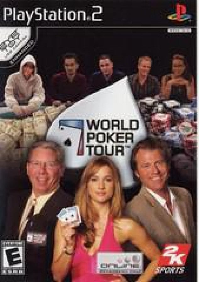 World Poker Tour cover art for PlayStation 2 (PS2) video game
