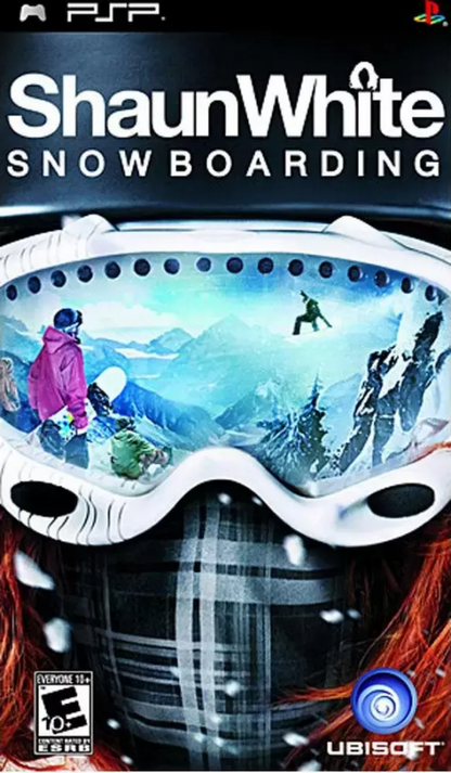 Shaun White Snowboarding cover art for PlayStation Portable (PSP) snowboarding sports game