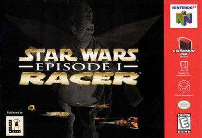 Star Wars Episode I Racer cover art for Nintendo 64 N64 video game