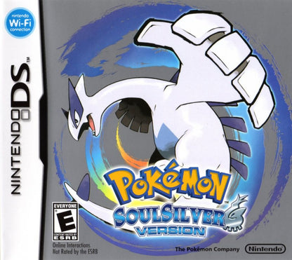 Pokémon: SoulSilver Version cover art for Nintendo DS (DS) Pokémon RPG adventure video game
